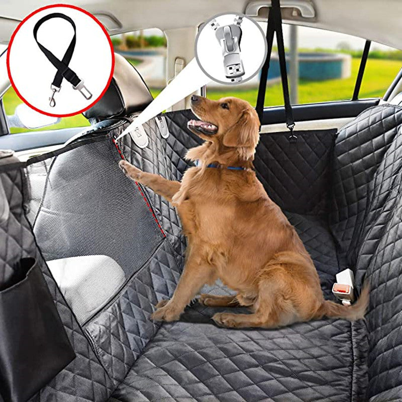 PawPath Road Trip — Waterproof And Scratch-resistant Car Pet Seat...
