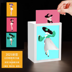 Ballet Girl LED Tissue Box — Dancing Skirt Dispenser with Touch Light