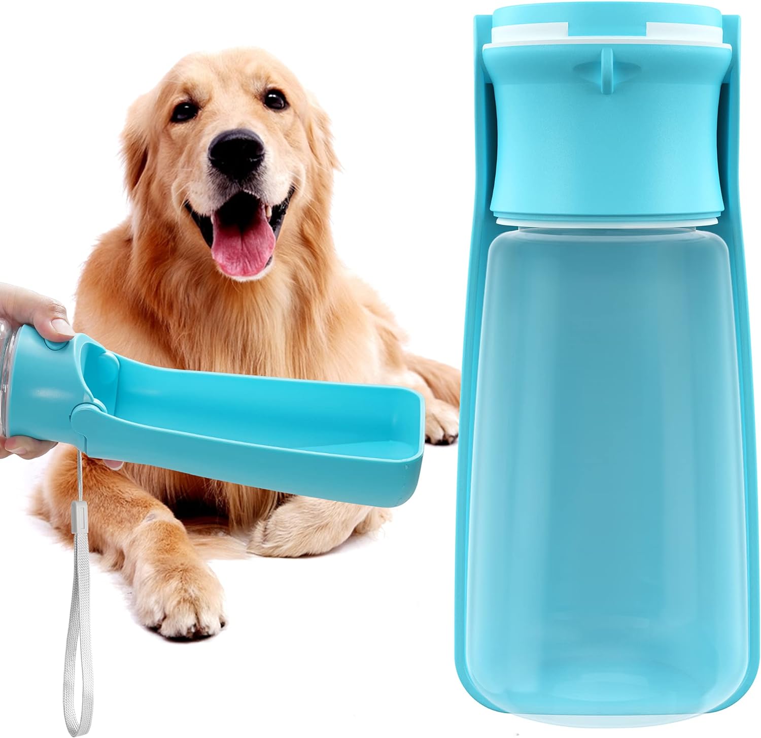 PawPath — Portable Dog Water Bottle For Walking Portable Pet Water...