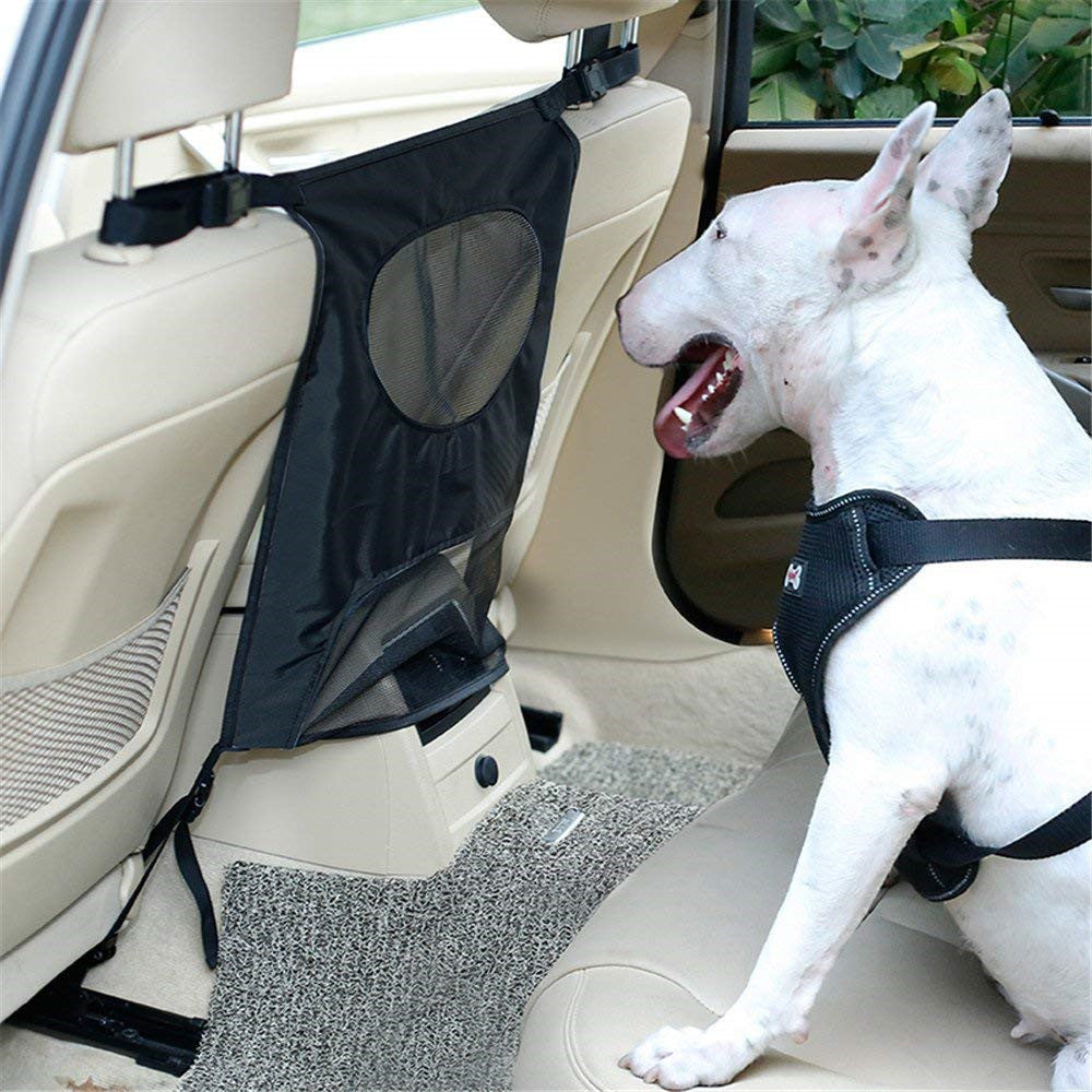 PawPath Road Trip — Pet Car Fence Rear Seat Screen Anti-dog...