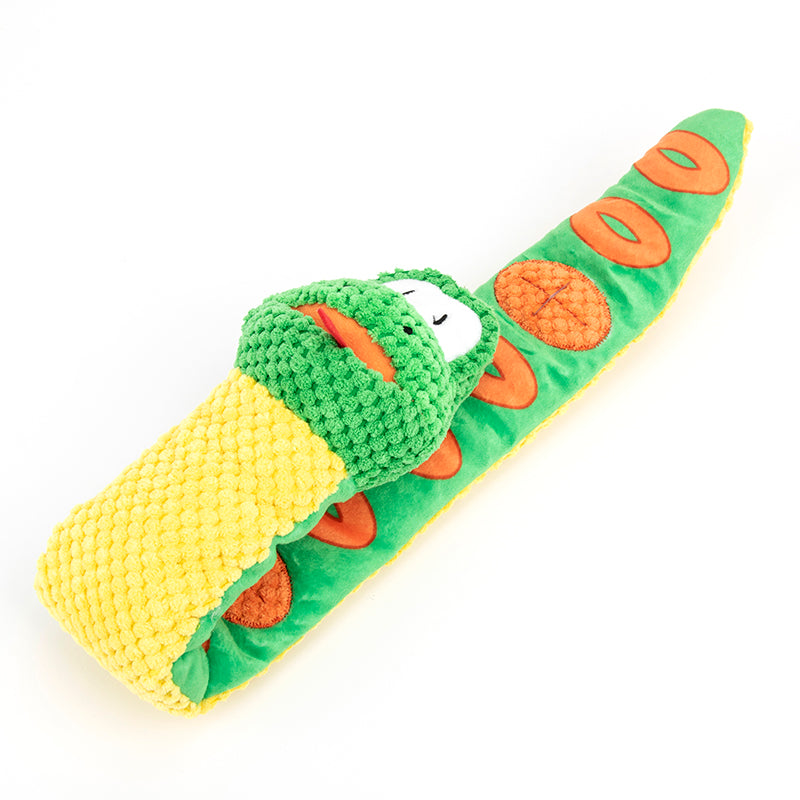 PawPath Enrichment — Snake Snuffle Toy Squeaky Dog Toys Boredom...