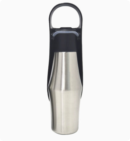 Portable Pet Dog Water Bottle Soft Silicone Leaf Design For Dog Pets Outdoor...