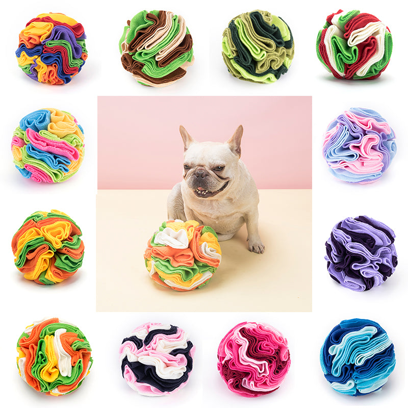 Snuffle Ball Interactive Dog Toys Ball Dog Brain Mental Stimulating Puzzle...