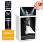 Ballet Girl LED Tissue Box — Dancing Skirt Dispenser with Touch Light